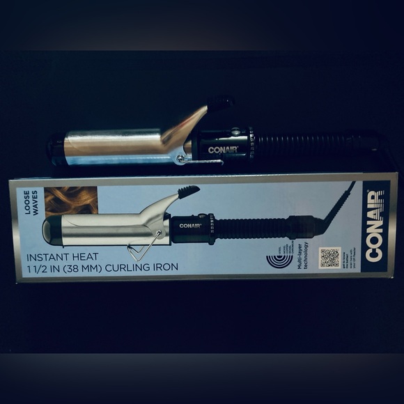 CONAIR - 1-1/2” Instant Heat Curling Iron - Brand New Condition! - Picture 2 of 3